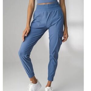 Balance Athletica (Vitality) Blue Women's Cargo Jogger Pants